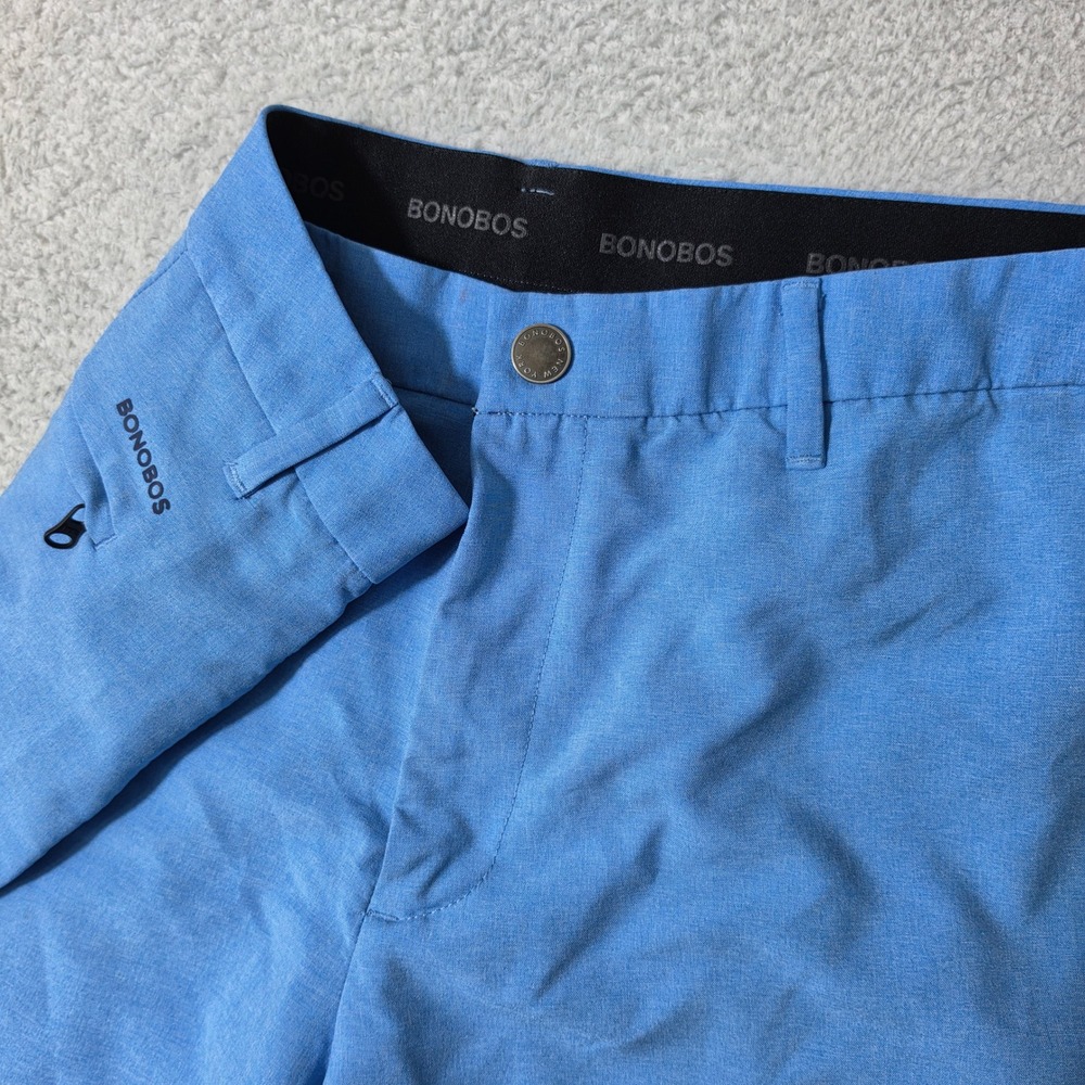 Bonobos Golf Shorts Mens 35/7 Blue Standard Fit Recycled Performance GSR00472D